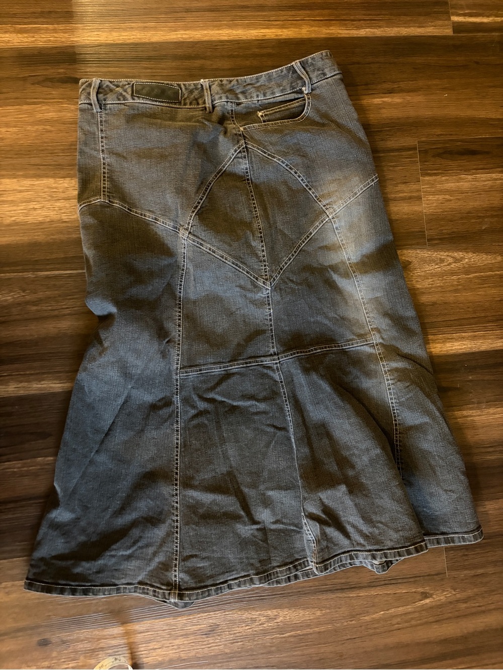 Y2K funky Black Denim Skirt - Picture 10 of 14